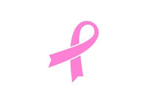 ピンクのリボン